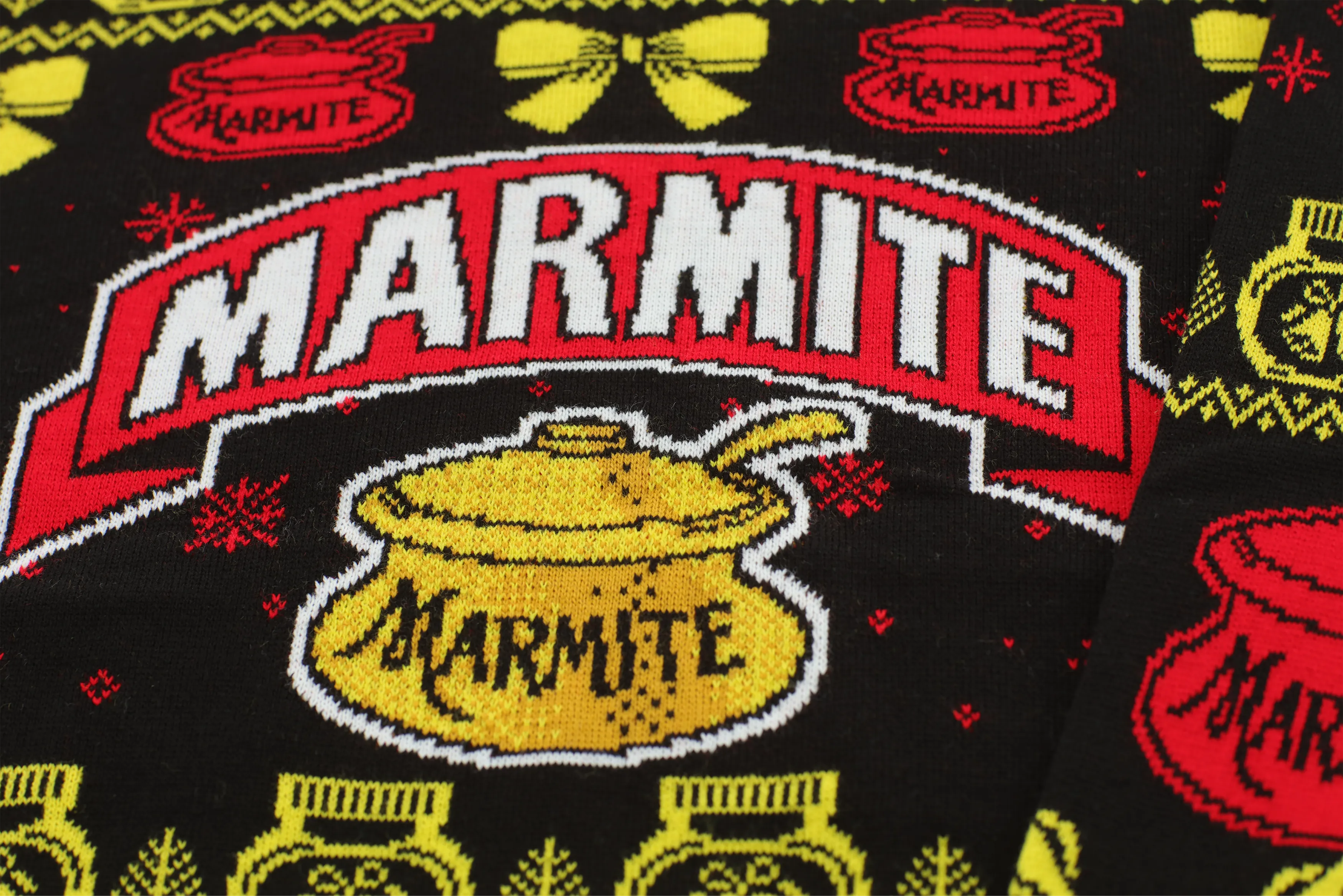 Marmite® Official Knitted Christmas Jumper