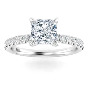 Millie - 18ct White Gold - Radiant