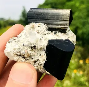 Natural Free Form Black Tourmaline gemstone