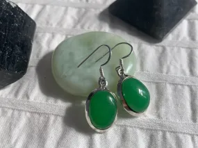 Nephrite Jade Naevia Earrings