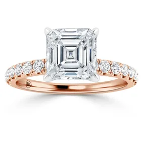 Phoebe - 18ct Rose Gold - Asscher