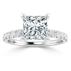 Phoebe - 18ct White Gold - Princess