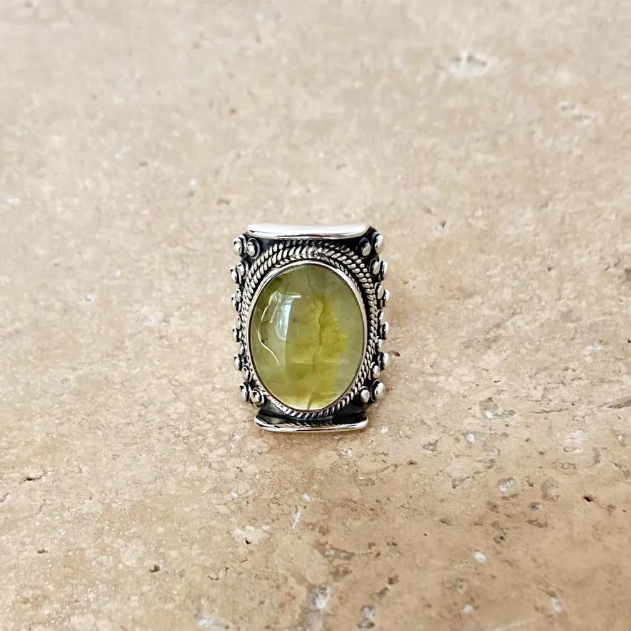 Prehnite Ring - Mt Abu