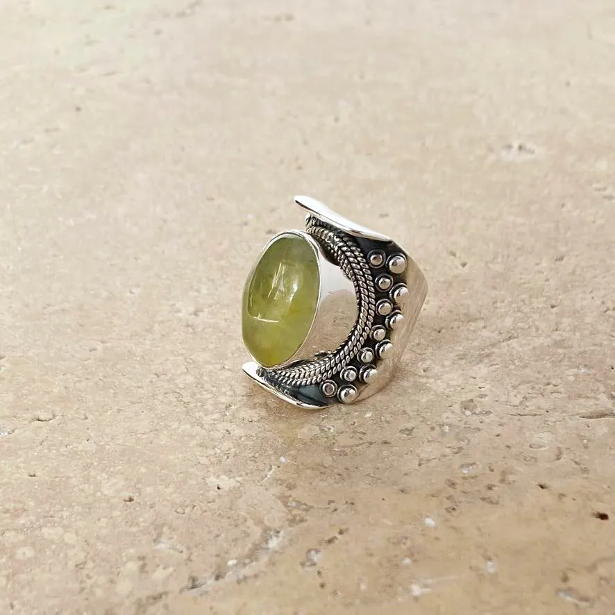 Prehnite Ring - Mt Abu