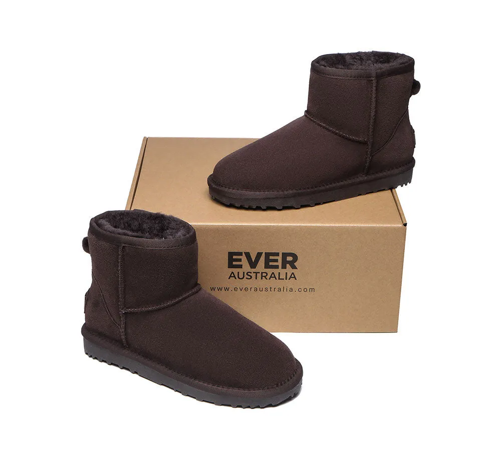 Premium Australian Sheepskin Boots Unisex Mini Classic Plus