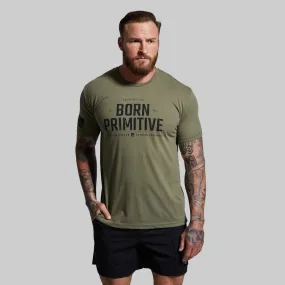 Property of Born Primitive T-shirt - Military Green