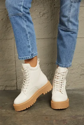 Qupid, Platform Combat Boots