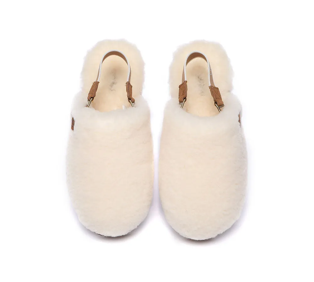 Removable Strap Slingback Ugg Slipper Women Kamari