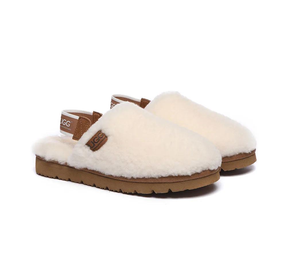 Removable Strap Slingback Ugg Slipper Women Kamari