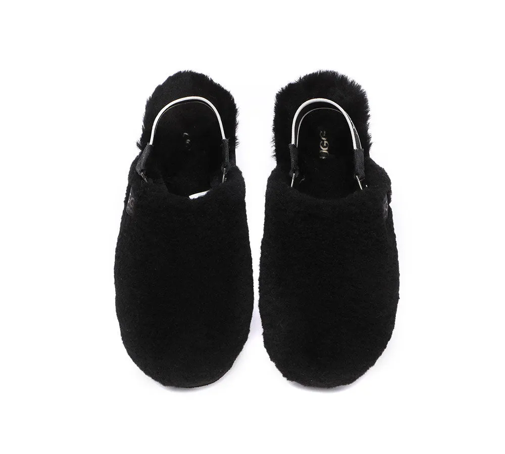 Removable Strap Slingback Ugg Slipper Women Kamari