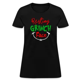 “Resting Grinch Face”-Women's T-Shirt