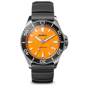 Shinola Gents 43mm Monster-Orange