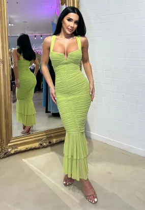 Sonya Dress Lime