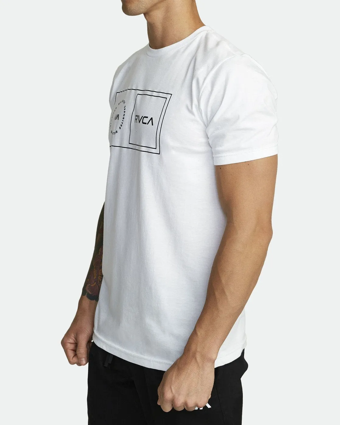 Sport Balance Box Tee - White