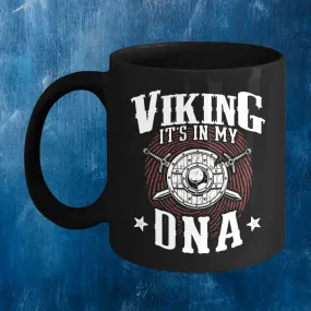 Viking It's In My DNA Black Mug