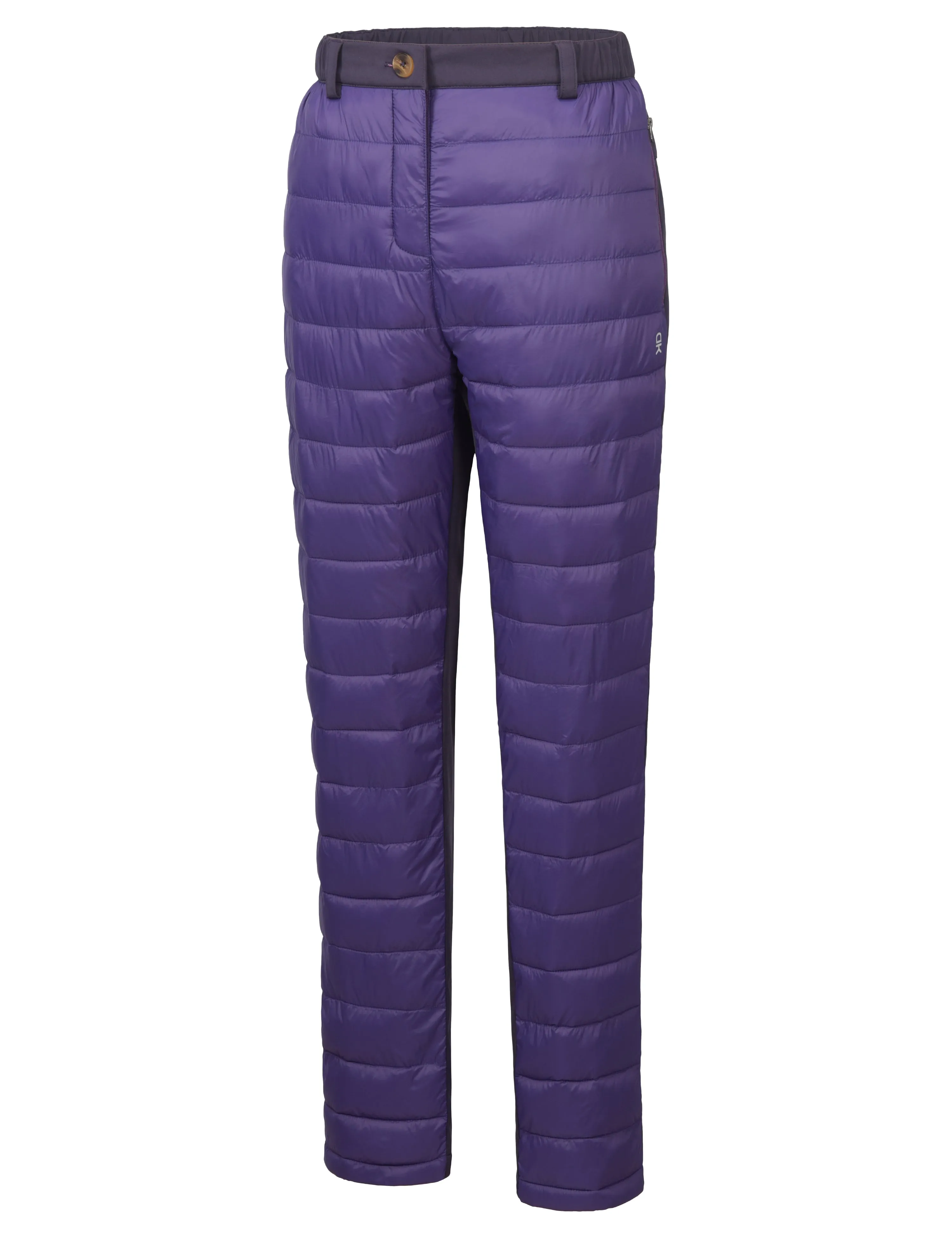 Women's Lightweight Puffy Ski Insulation Down Pants