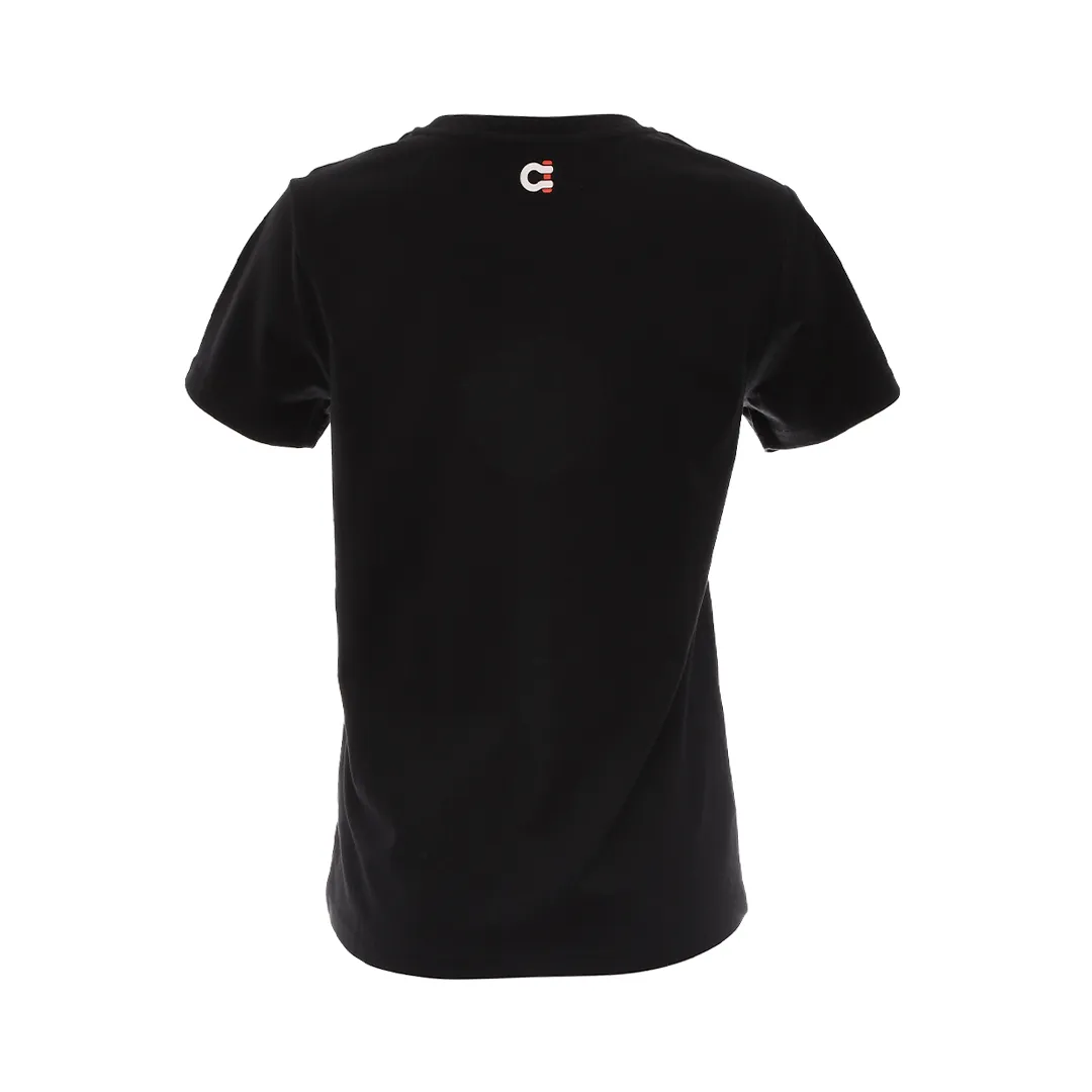 Women's Snatch Crew Tee Black - SF1301BK