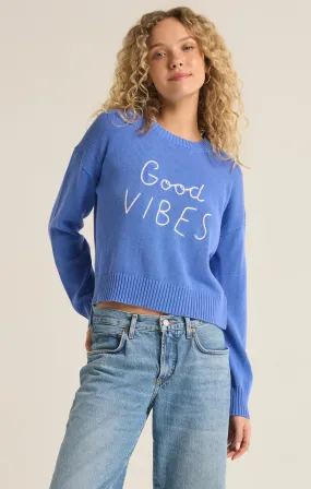 Z Supply Good Vibes Sweater (Bay Blue)