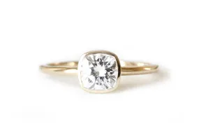 Zoe Cushion Lab Diamond Ring